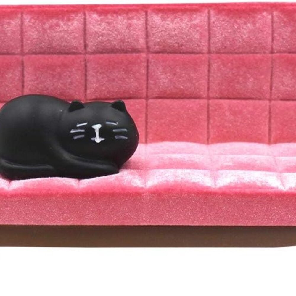 Desk Cell Phone Holder Stand Pink Sofa with Cute Cat Kitty for Office Free You H